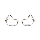 Ermenegildo Zegna Brown Metal Glasses (Frames)
