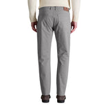 Jeckerson Gray Cotton Skinny Pants