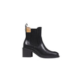 Alviero Martini Prima Classe Black Polyethylene Ankle Boots