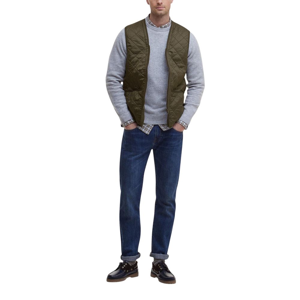 Barbour Green Polyamide Sleveless Jacket