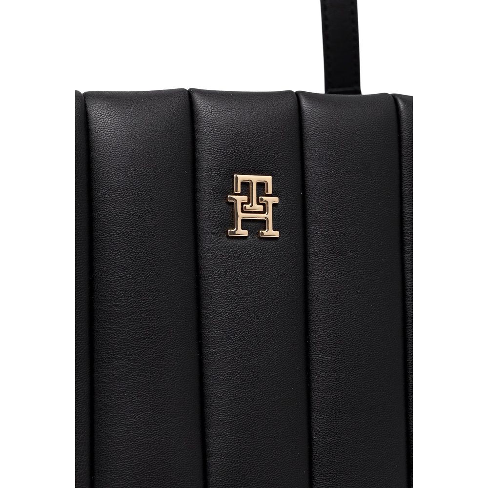 Tommy Hilfiger Black Polyethylene Handbag