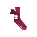 Icon Bordeaux Cotton Socks