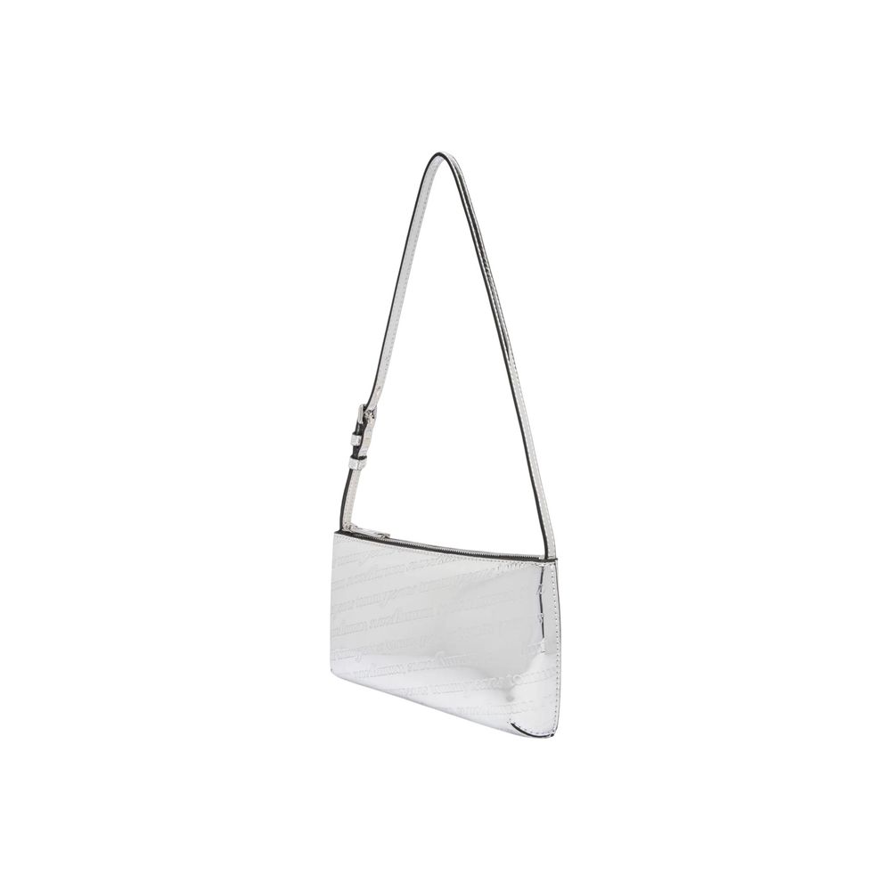 Tommy Hilfiger Jeans Silver Polyethylene Handbag