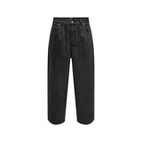 Only & Sons Black Cotton Relaxed Fit Jeans