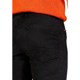 Borghese Gray Cotton Skinny Pants