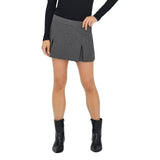 Jacqueline De Yong Gray Polyester Shorts