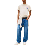 Tommy Hilfiger Jeans Beige Recycled Cotton T-Shirt