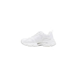 Guess White Polyester Chunky Sneakers