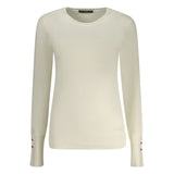 Guess Jeans Bianco Viscosa Women Sweater