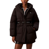 Calvin Klein Jeans Black Polyamide Coat