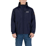 Napapijri Blue Polyamide Shell Jacket