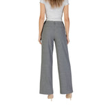Only Gray Recycled Polyester Casual Pants