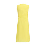 Jacquemus Bicolor Cotton Casual Dress