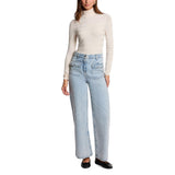 Morgan De Toi Beige Viscose Turtleneck