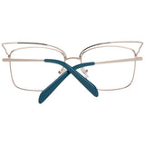 Emilio Pucci Turquoise Metal Glasses (Frames)