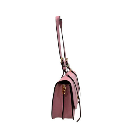 Twinset Pink PU Women Shoulder Bag