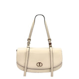 Twinset White PU Women Shoulder Bag