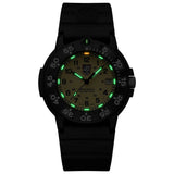 Luminox Black Rubber Sport Watch