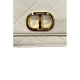 Twinset Beige PU Women Crossbody Bag