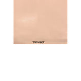 Twinset Pink PU Women Shoulder Bag