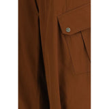 PINKO Brown Cotton Casual Pants