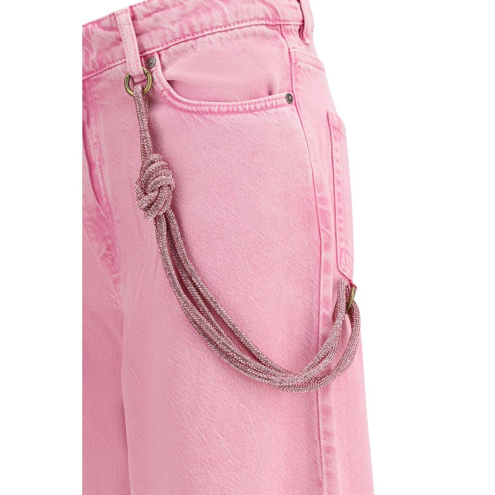 PINKO Multicolor Cotton Relaxed Fit Jeans