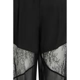 PINKO Black Polyester Casual Pants