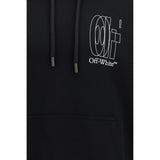 Off-White Black Cotton Sweatshirt