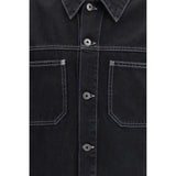 Off-White Black Cotton Denim Jacket