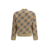 Burberry Beige Wool Bomber
