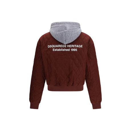Dsquared² Bordeaux Fabric Bomber