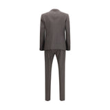 Dsquared² Gray Wool Two-Piece Suit