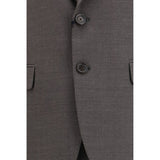 Dsquared² Gray Wool Two-Piece Suit