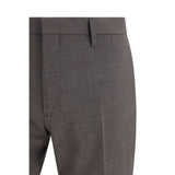 Dsquared² Gray Wool Two-Piece Suit