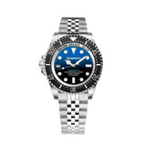 Bobroff Silver Stainless Steel Sport Watch