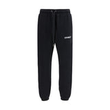 Off-White Black Cotton Joggers (Workout Pants)