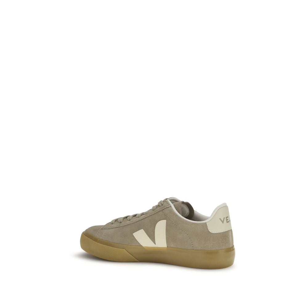 Veja Beige Calf Leather Bos Taurus Sneakers