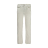 Jacob Cohen White Cotton Pants