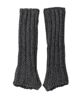 Dolce & Gabbana Gray Acrylic Knitted Fingerless Arm Warmer Gloves
