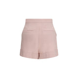 Max Mara Multicolor Fleece Wool Bermuda Shorts