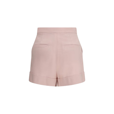 Max Mara Multicolor Wool Bermuda Shorts