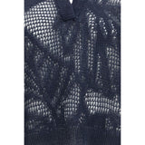 Brunello Cucinelli Blue Linen Polo Shirt