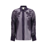 Forte_Forte Blue Viscose Blouse