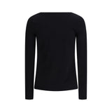 Wolford Black Modal Long Sleeve T-Shirt