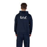 EA7 Emporio Armani Bicolor Cotton Sweatsuit