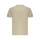 Calvin Klein Beige Cotton Men T-Shirt
