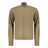 Napapijri Verde Cotton Men Cardigan