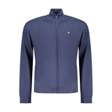 Napapijri Blue Cotton Men Cardigan