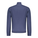 Napapijri Blue Cotton Men Cardigan