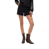 Vero Moda Black Cotton Shorts